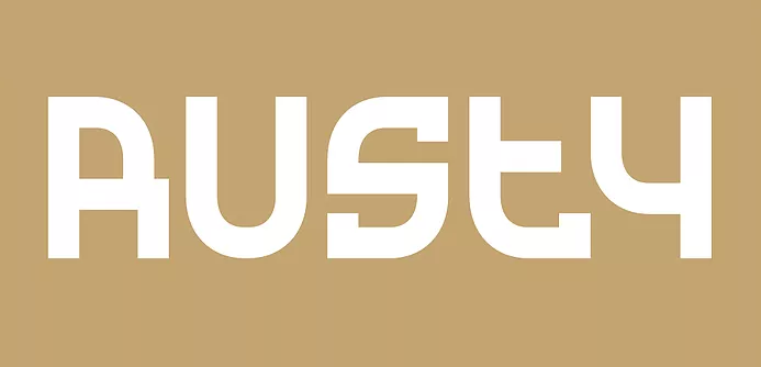 Пример шрифта Rusty #1